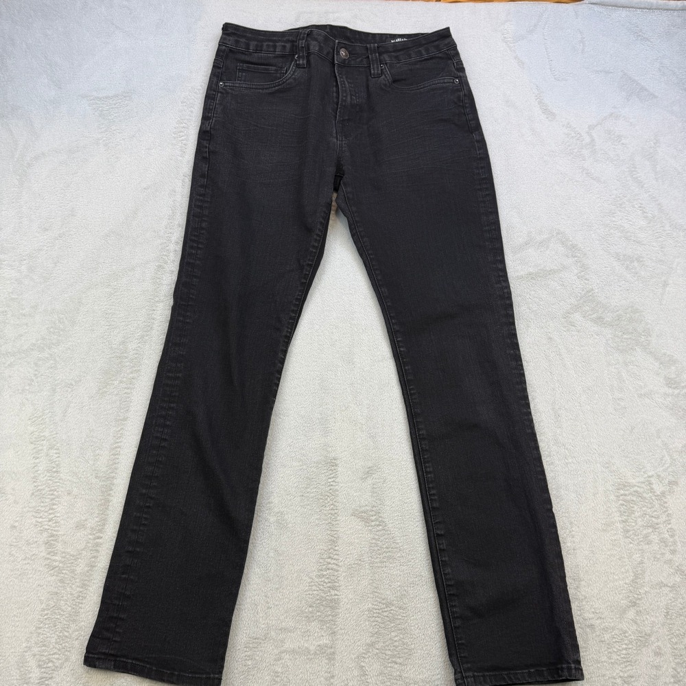 Buffalo David Bitton Jeans Mens 32x34 Black Slim Fit We Are Denim Black Story